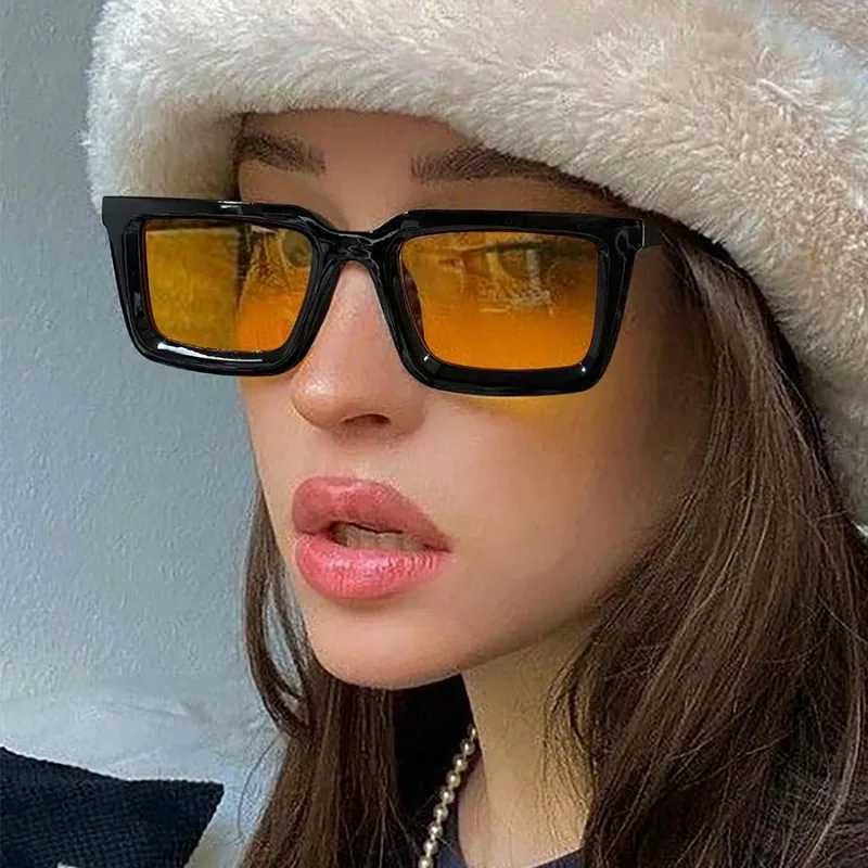 نظارات شمسية مستطيلة جديدة بتص - مراجعة Vintage Fashion Enthusiasts وسعره
