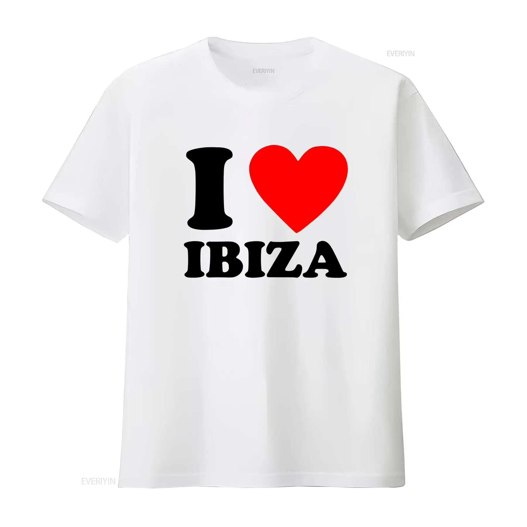 تي شيرت I Love Heart Ibiza Hol - مراجعة Vintage Fashion Jersey وسعره